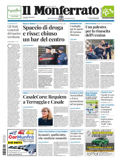 Il Monferrato - Edizione 29 del 17/04/2026